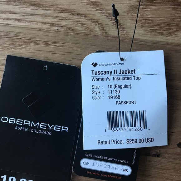 Obermeyer Passport (Blue) Women's Tuscany II - Picture 4 of 4